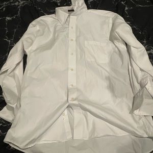 Large White Button up